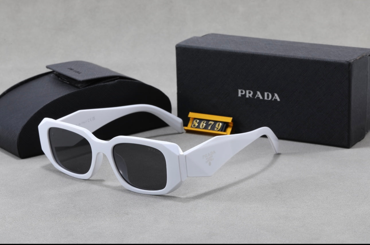 White prada sunglasses