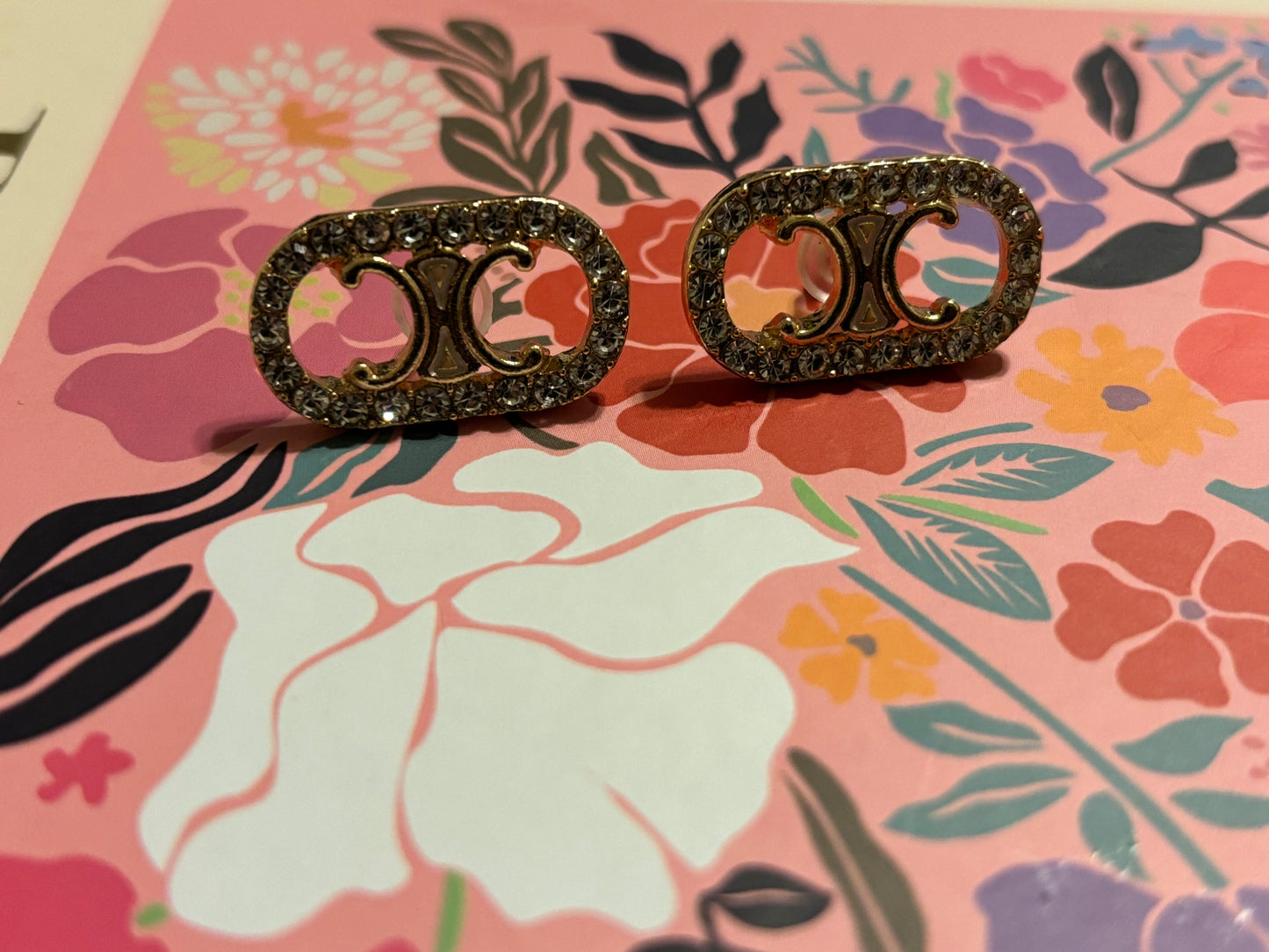 Celine bling bling earrings