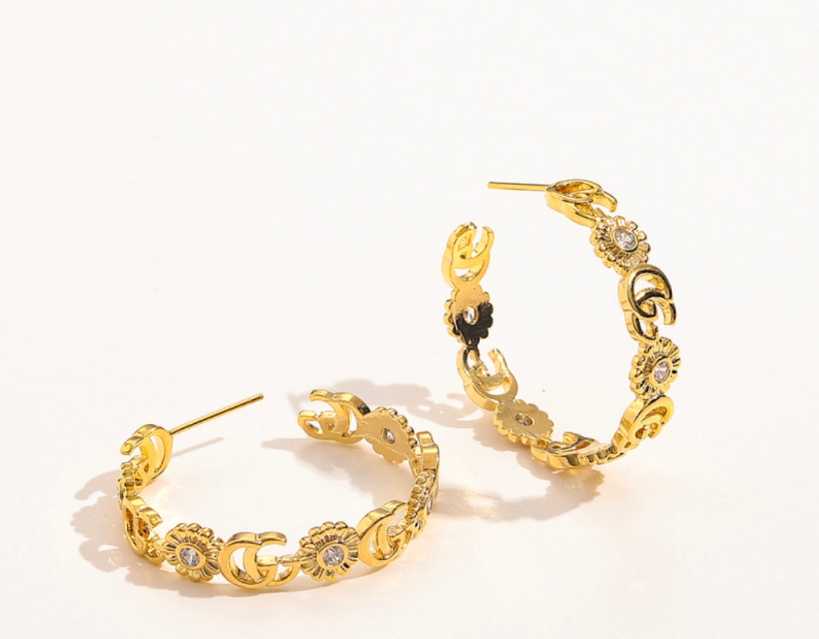 Gg cata gold hoops