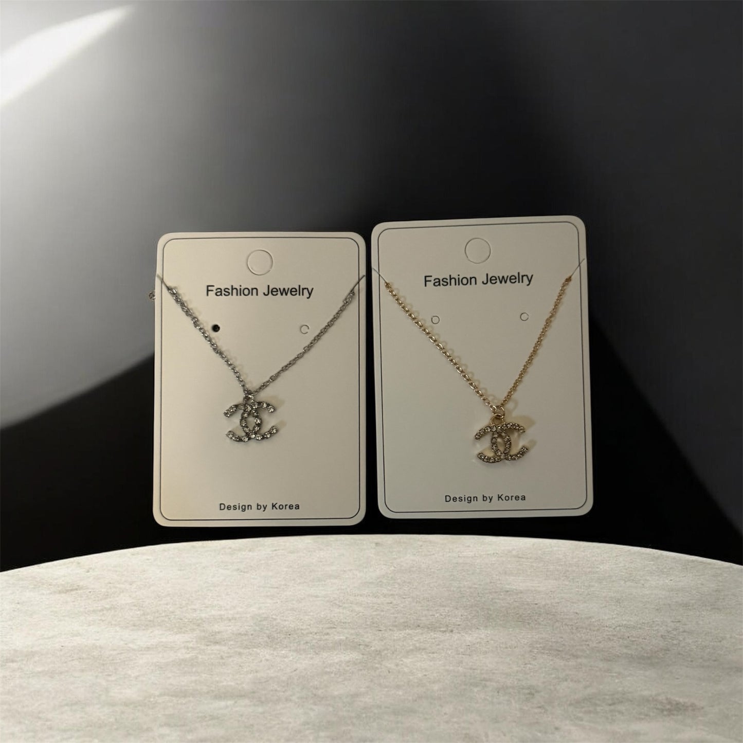 Cc bling necklace