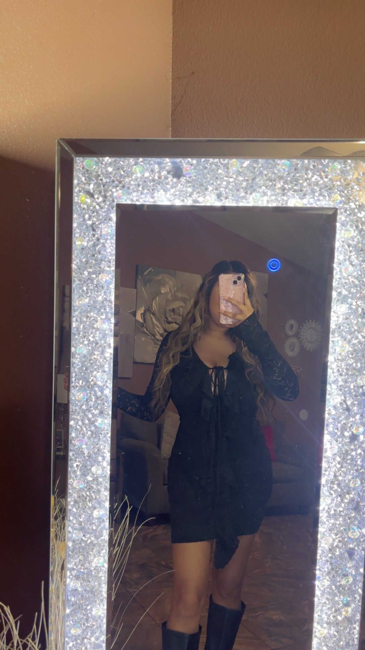 Stephanie black lace dress!