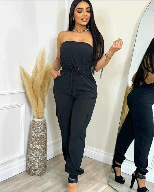 Mia black jumpsuit