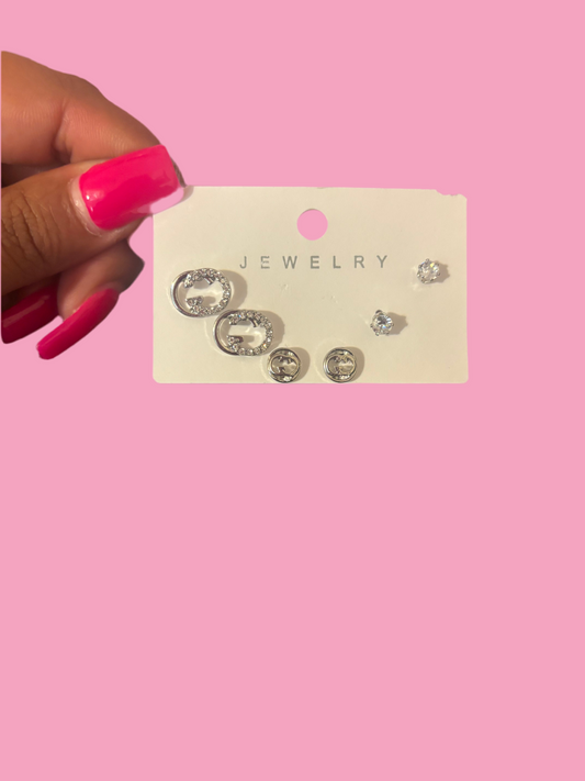 3 piece camilia earrings