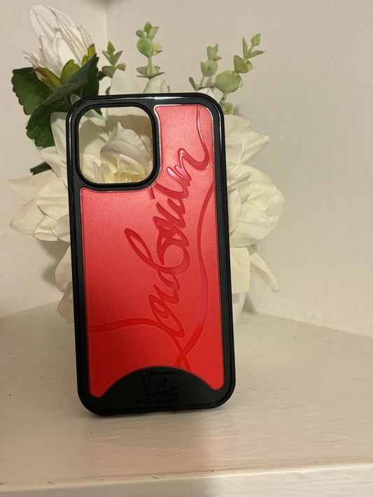 Red bottom phone case