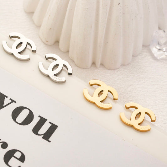 Simple Cc earrings