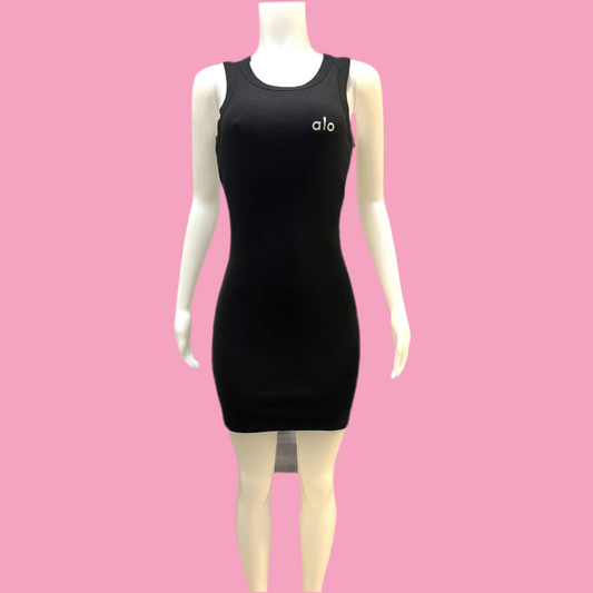 Alo black dress