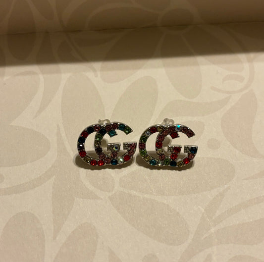Rainbow Gg earrings