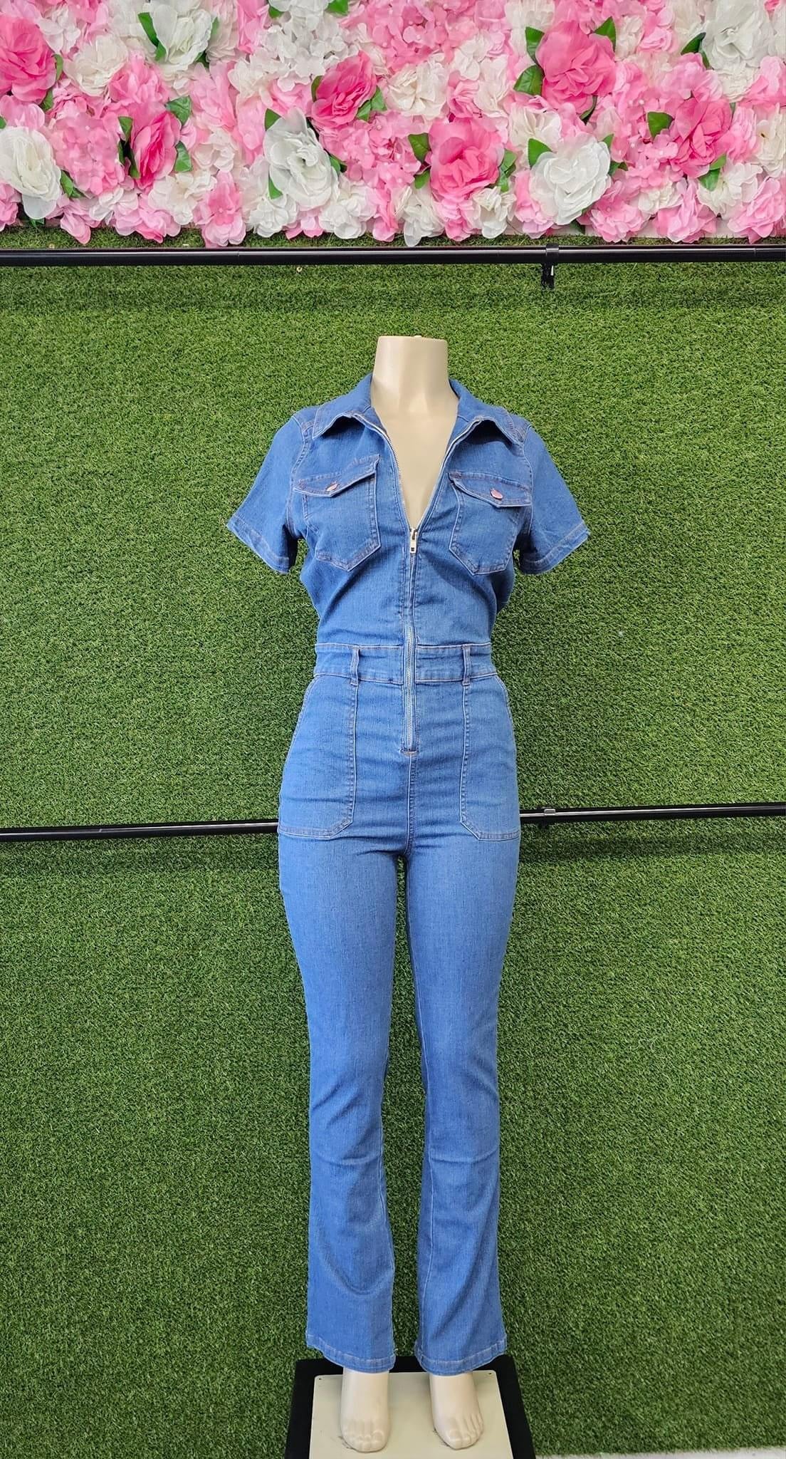 Jenika denim jumpsuit