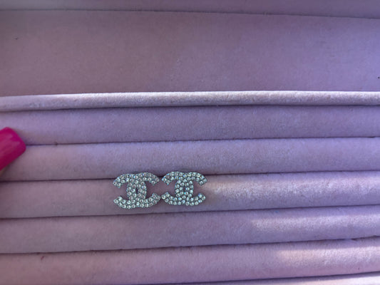 Isla silver Cc studs