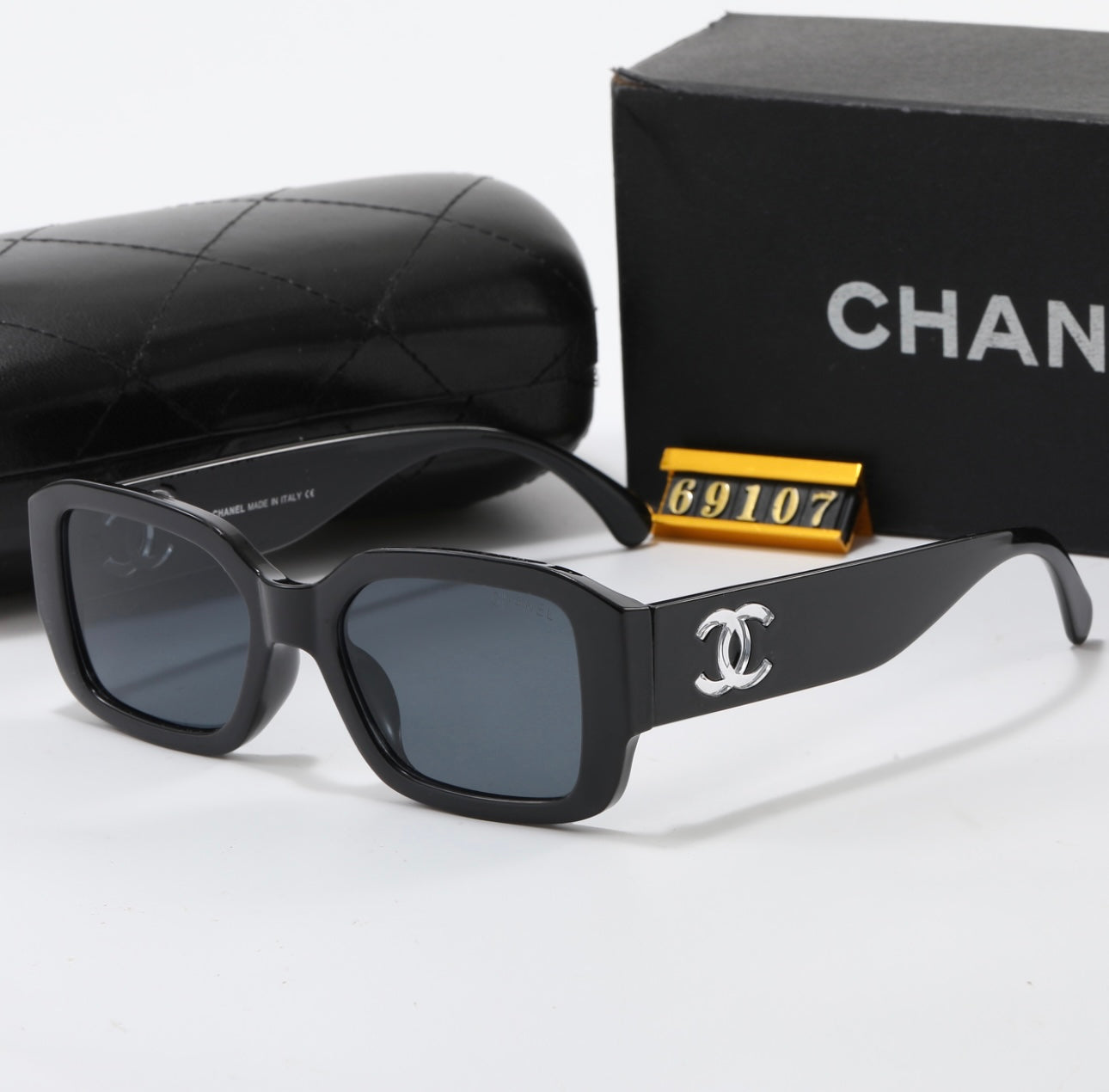 Cc silver logo sunglasses