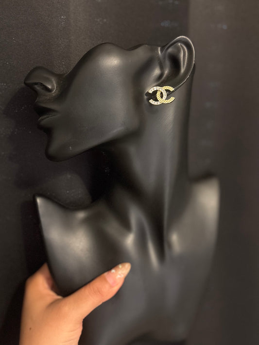 Roxi cc silver & gold earrings